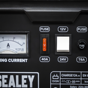 Sealey 12/24V Battery Charger CHARGE124 28A 230V