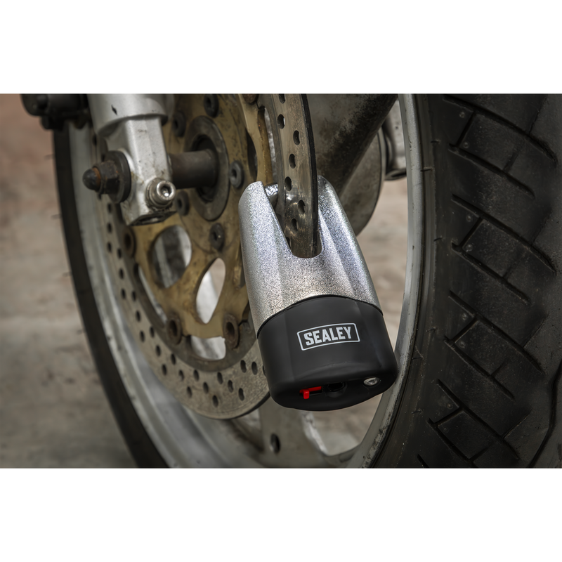 Sealey Motorcycle Chain & Disc Lock 10.5mm x 1500mm 4* ART Approved