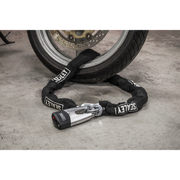 Sealey Motorcycle Chain & Disc Lock 10.5mm x 1500mm 4* ART Approved