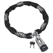 Sealey Motorcycle Chain & Disc Lock 10.5mm x 1500mm 4* ART Approved
