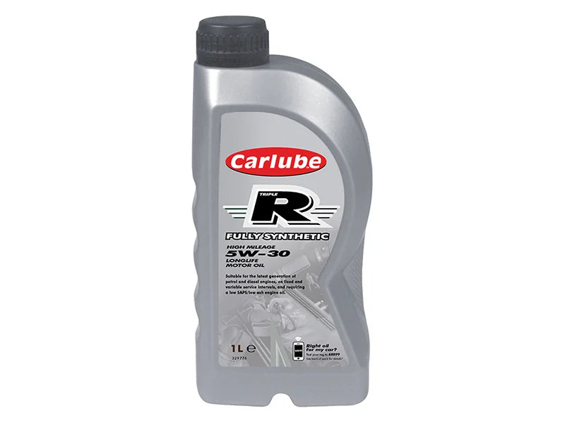 Carlube Triple R 5W-30 Fully Synthetic Oil 1 litre - XRG001