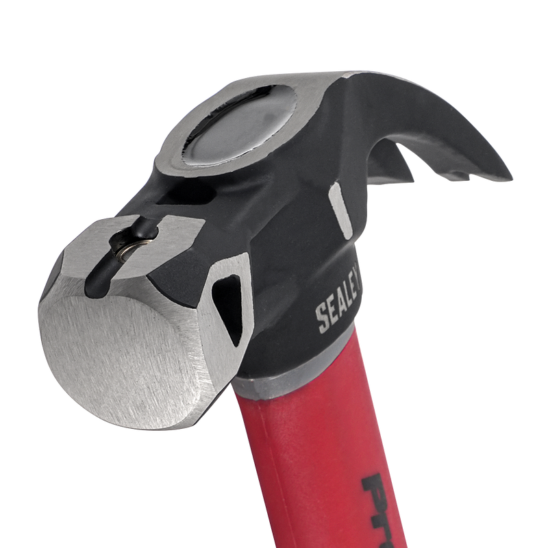 Sealey Premier Claw Hammer 16oz Fibreglass Shaft CLHG16