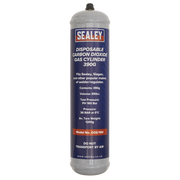 Sealey Disposable CO2 Gas Cylinder 390g - Box of 12