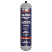 Sealey Disposable CO2 Gas Cylinder 390g Model CO2/100