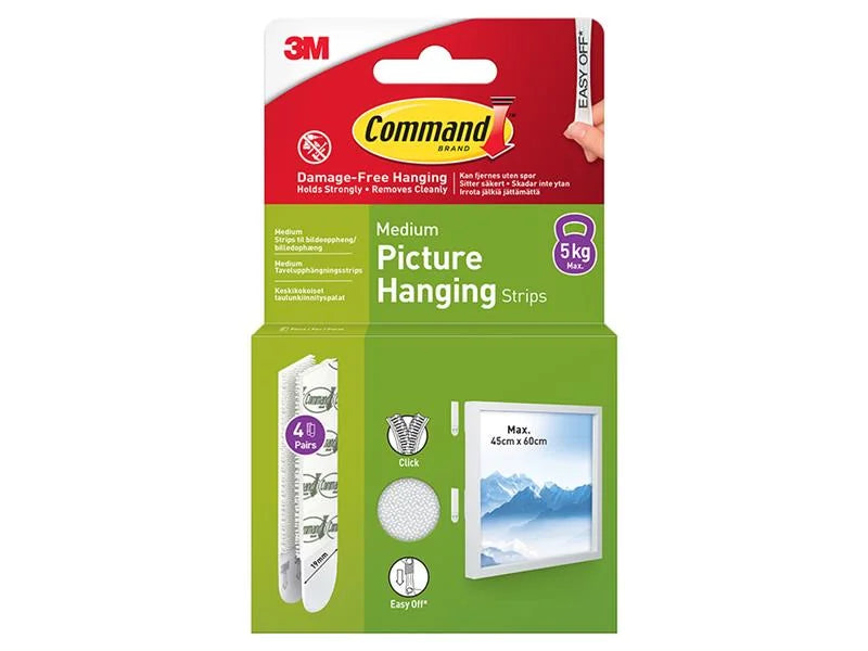 Command™ Command Medium Picture Strip x 4 7100337178 - 7100337178