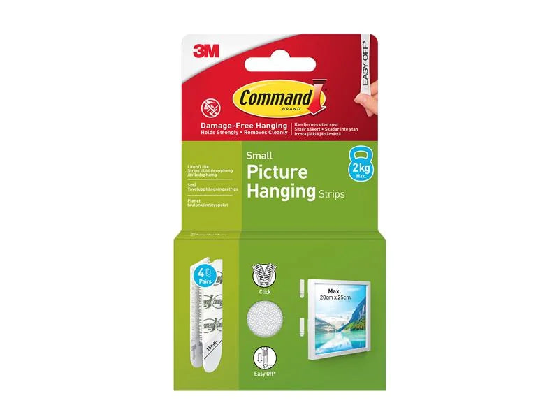 Command™ Picture Hanging Strips Small x 4 7100337181 - 7100337181