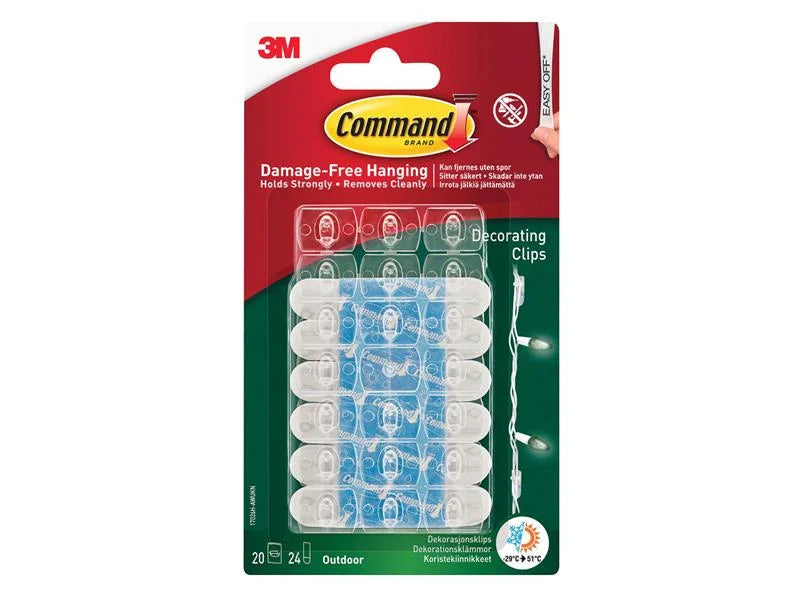 Command™ Command Outdoor Decorating Clips 17026H - 7100309150