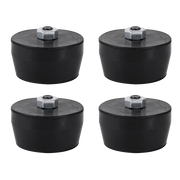 Sealey Anti-Vibration Foot Kit for Static Compressor 4 Piece