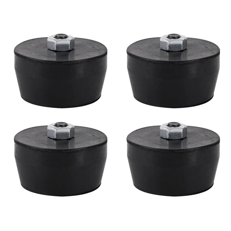 Sealey Anti-Vibration Foot Kit for Static Compressor 4 Piece