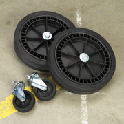 Sealey Compressor Wheel Kit - 2 Fixed & 2 Castor Wheels