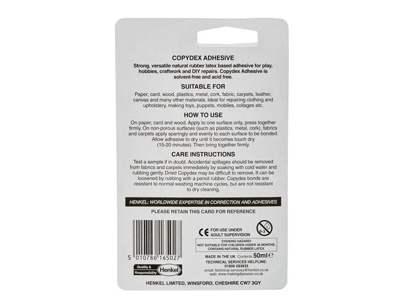 Copydex Adhesive Tube 50ml - 2862926