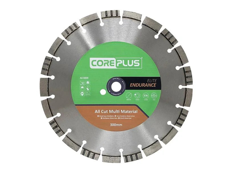 CorePlus AC300E Elite All Cut Multi-Material Diamond Blade 300mm - CORDBAC300E