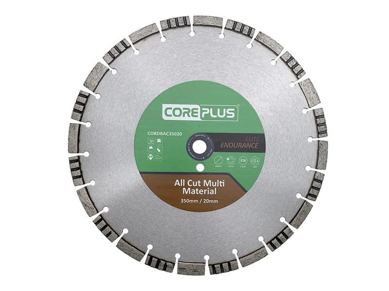 CorePlus Elite All Cut Multi-Material Diamond Blade 350 x 20mm - CORDBAC35020