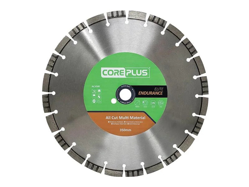 CorePlus AC350E Elite All Cut Multi-Material Diamond Blade 350mm - CORDBAC350E