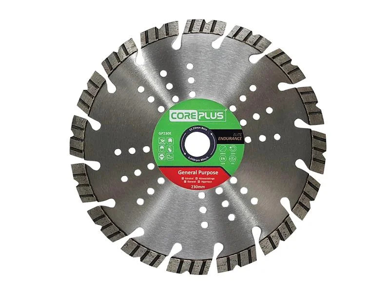 CorePlus GP230E Elite General-Purpose Diamond Blade 230mm - CORDBGP230E