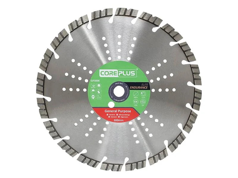 CorePlus GP300E Elite General-Purpose Diamond Blade 300mm - CORDBGP300E