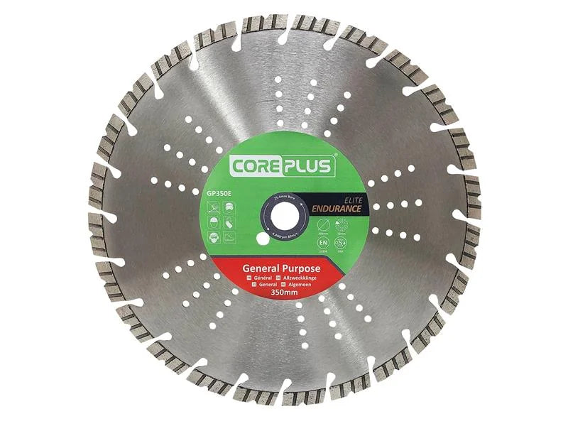CorePlus GP350E Elite General-Purpose Diamond Blade 350mm - CORDBGP350E