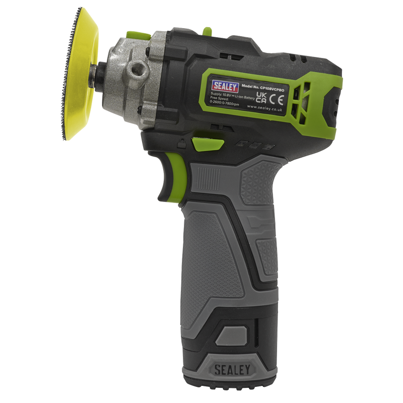Sealey SV10.8 Cordless Polisher 75mm 10.8V - Body Only