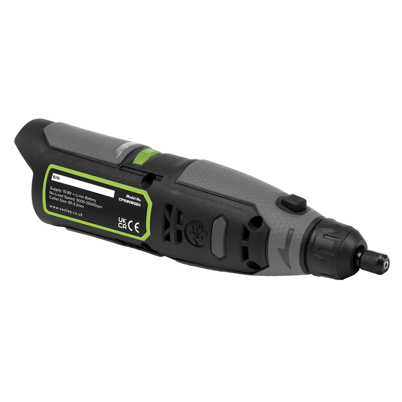 Sealey Cordless Mini Grinder CP108VMGBO 10.8V Body Only