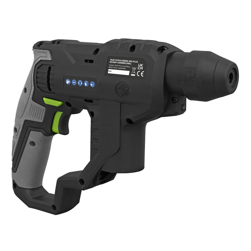 Sealey Cordless SDS Plus Rotary Hammer Drill 10.8V - Body Only