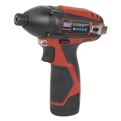 Sealey 1/4" Hex Drive Cordless Impact Driver 12V - Body Only