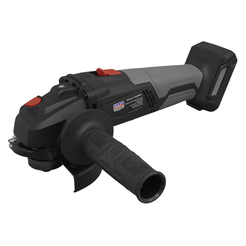 Sealey Premier Brushless Cordless Angle Grinder CP20VAGX 115mm 700W