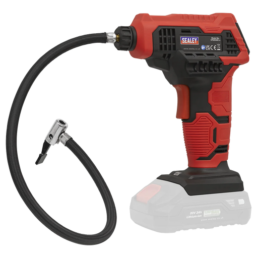 Sealey Cordless Tyre Inflator SV20 Series 20V - Body Only