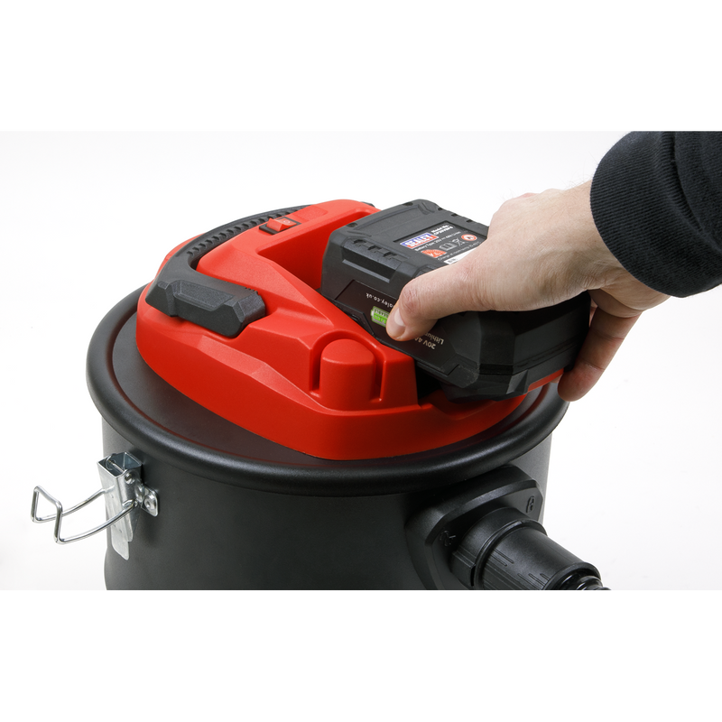 Sealey Cordless Handheld Ash Vacuum Cleaner 15L - Model CP20VAV