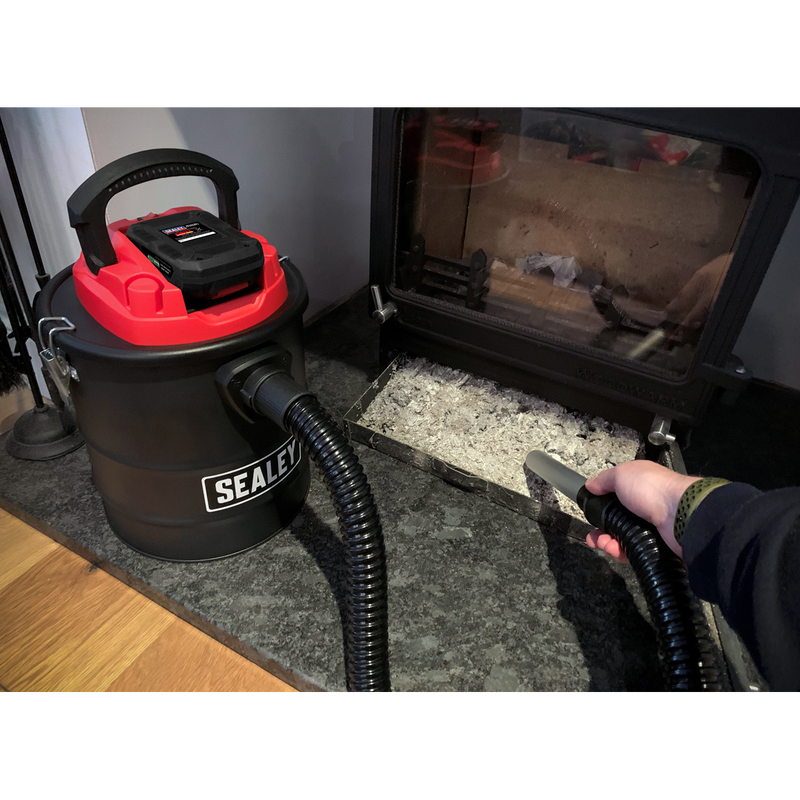 Sealey Cordless Handheld Ash Vacuum Cleaner 15L - Model CP20VAV