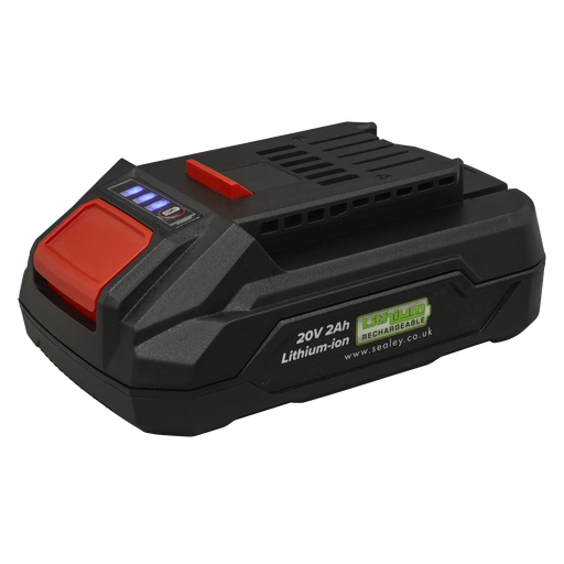 Sealey Power Tool Battery 20V 2Ah CP20VBP2