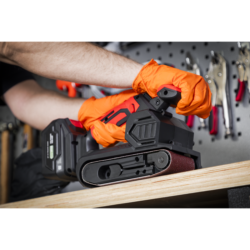 Sealey SV20 Cordless Belt Sander 76mm 20V - Body Only