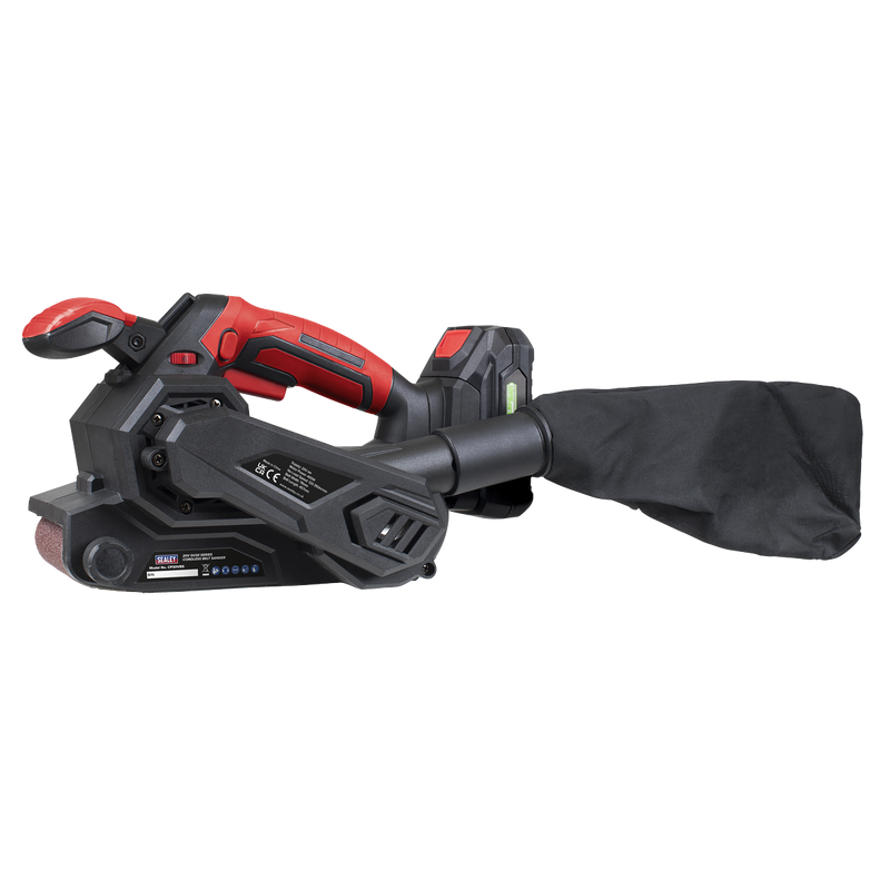 Sealey SV20 Cordless Belt Sander 76mm 20V - Body Only