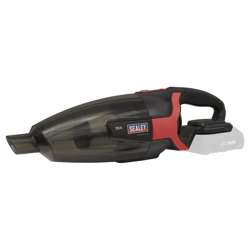 Sealey Cordless Handheld Vacuum Cleaner SV20 650ml - Body Only