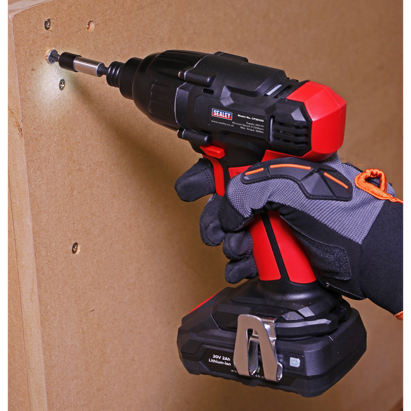 Sealey Impact Driver SV20 20V 1/4" Hex Drive - Body Only