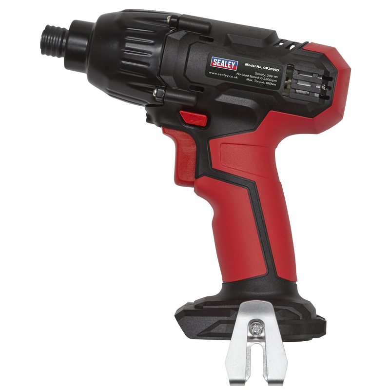Sealey Impact Driver SV20 20V 1/4" Hex Drive - Body Only