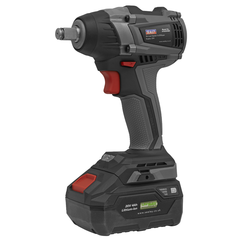 Sealey Premier Impact Wrench CP20VIWX 1/2" Drive 20V Brushless