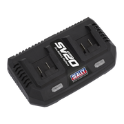 Sealey SV20 Series Dual Battery Charger 20V 3A