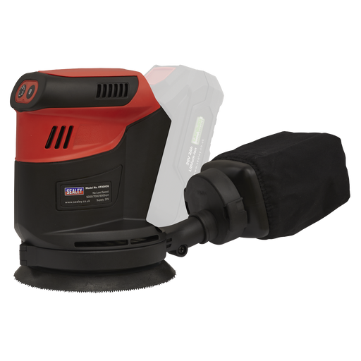 Sealey Cordless Orbital Palm Sander 125mm 20V - Body Only