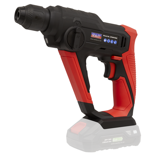 Sealey SV20 Series SDS Plus Cordless Rotary Hammer Drill 20V Body Only