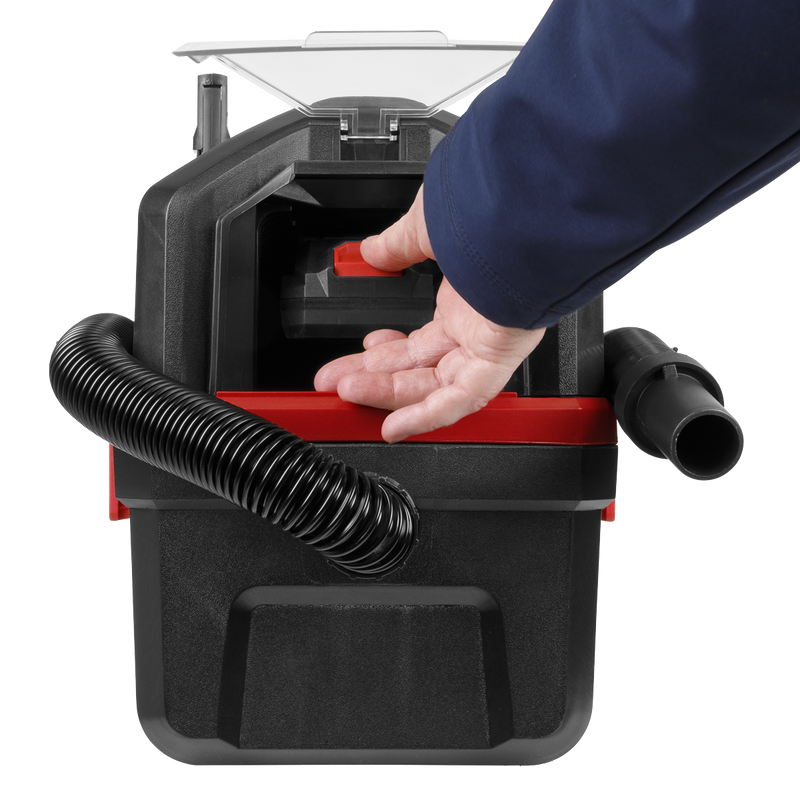 Sealey Cordless Vacuum Cleaner Wet & Dry 10L CP20VWDV