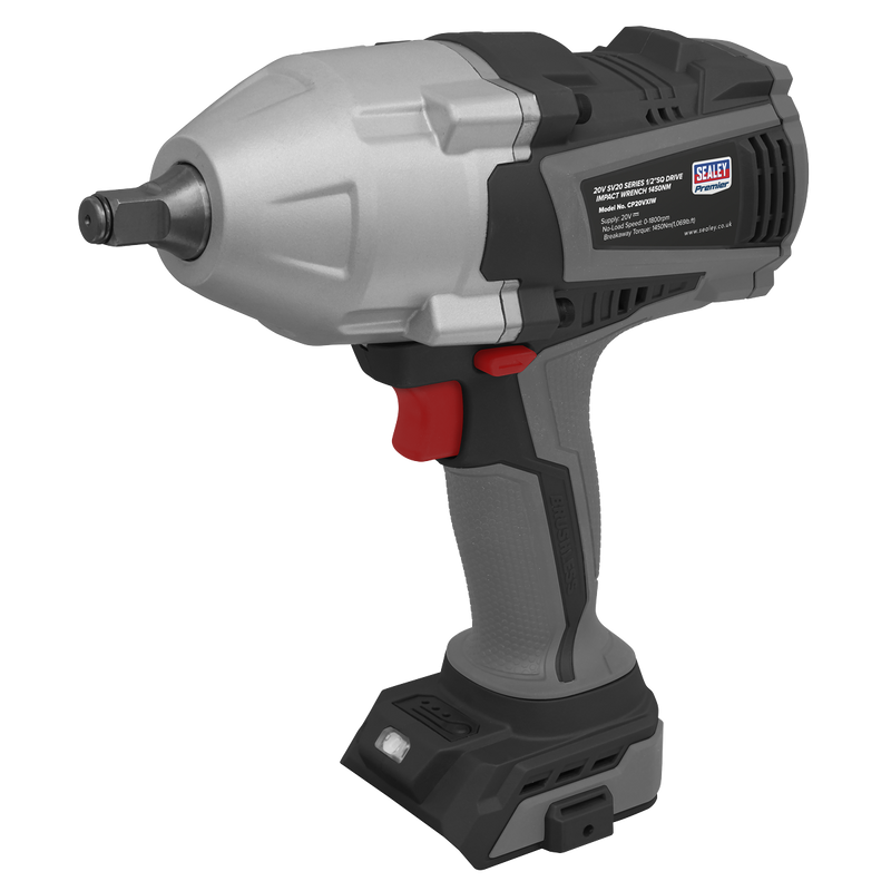 Sealey Premier Impact Wrench CP20VXIW 20V Brushless 1/2" Drive