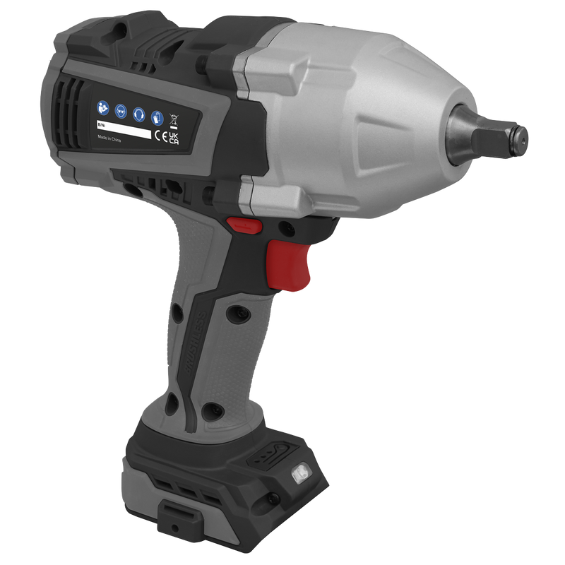 Sealey Premier Impact Wrench CP20VXIW 20V Brushless 1/2" Drive