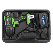 Sealey 1/2"Sq Drive Hi-Vis Cordless Impact Wrench 18V 3Ah