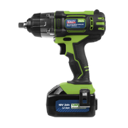 Sealey 1/2"Sq Drive Hi-Vis Cordless Impact Wrench 18V 3Ah