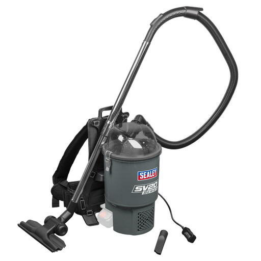 Sealey SV20 Series Backpack Vacuum Cleaner 40V - Body Only