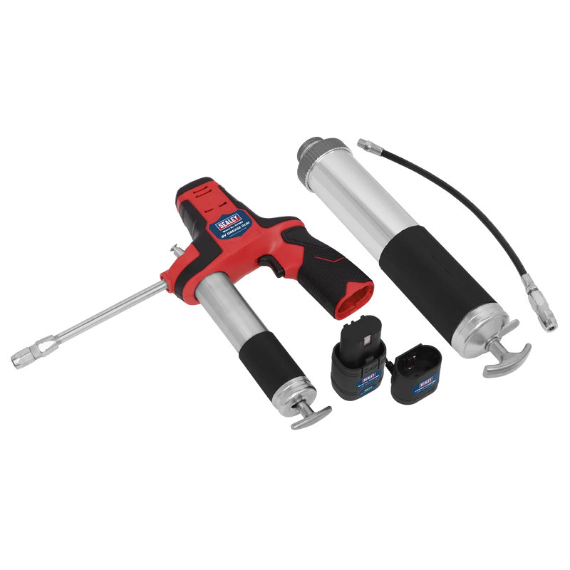 Sealey Cordless Grease Gun CPG8V 8V Lithium-ion Battery