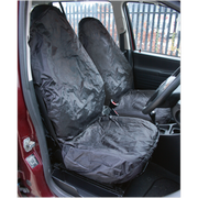 Sealey Heavy-Duty Front Seat Protector Set 2 Piece - Water-Resistant Nylon
