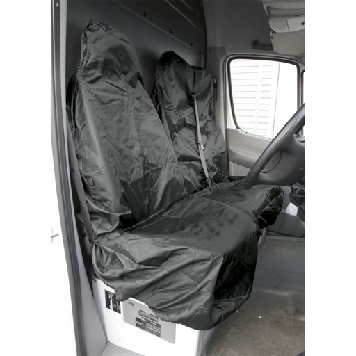 Sealey Heavy-Duty Van Seat Protector Set 2 Piece Waterproof CSC7