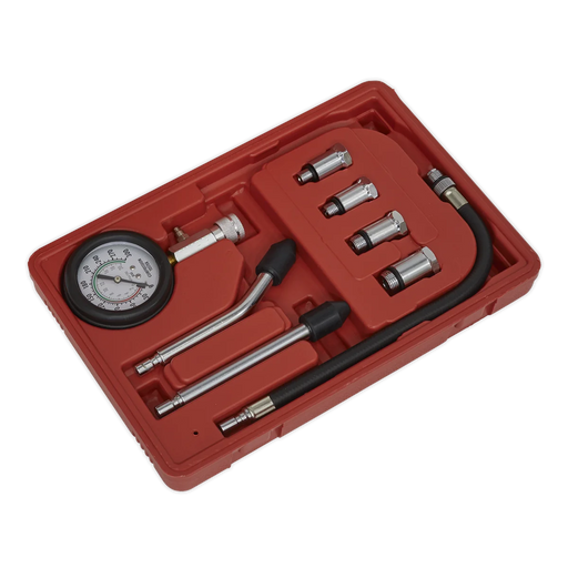 Sealey Petrol Engine Compression Test Kit CT955 8 Piece
