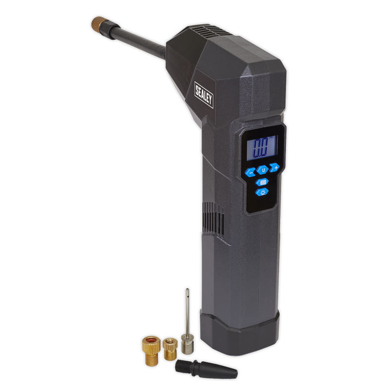 Sealey Compact Rechargeable Tyre Inflator CTI120 120psi